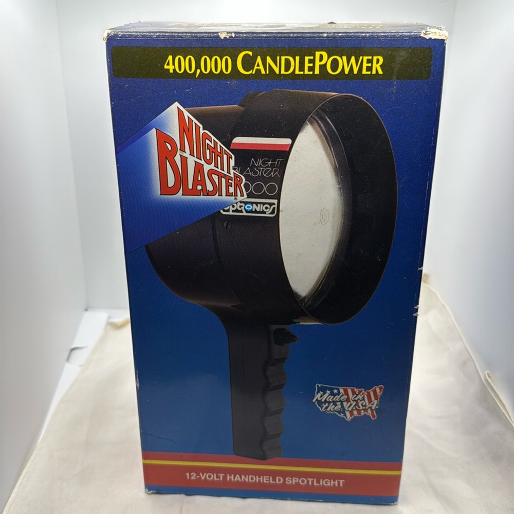Brand New Vintage Night Blaster Handheld Spotlight